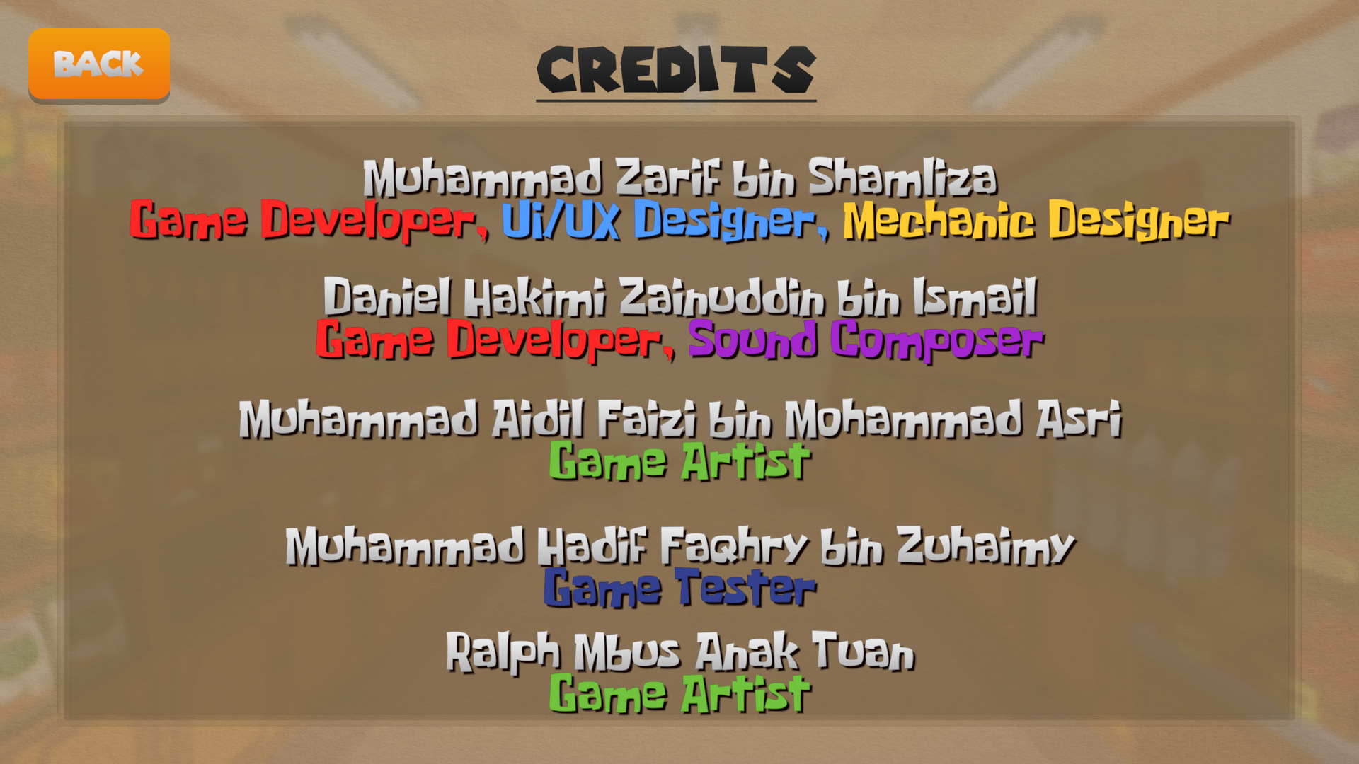 Game production gallery three